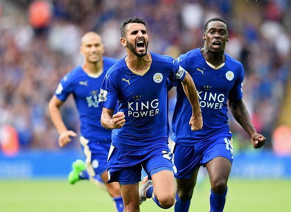 Riyad Mahrez was arguably Leicester's most outstanding player in their title-winning season